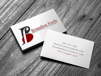 Self Branding Business Card branding business card graphic design illustrator indesign mockup photoshop self branding