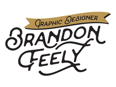 Self Branding Banner banner branding design graphic design hand lettering logo photographer portfolio self branding typography