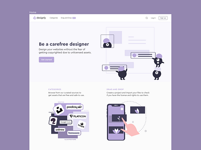 designly - Landing Page