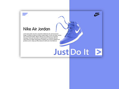 Nike Air Jordan Web Page