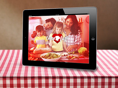 Como Faz app como faz cooking design family interface layout mobile tablet ui ux