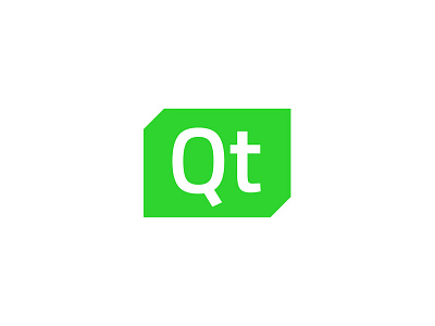 Qt branding framework gree identity identity system logo logo design neon tech technology visual identity visual system