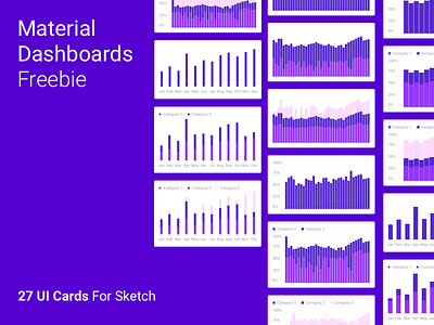 Material Dashboards Freebie