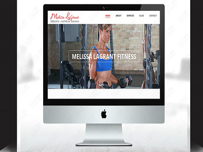 Melissa Lagrant Fitness Website Development