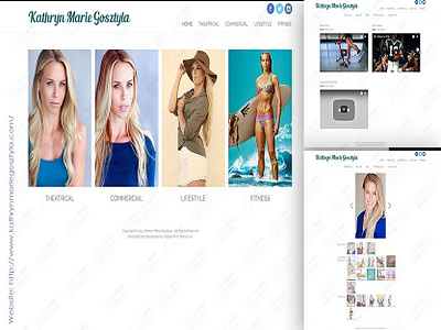 Kathryn Marie Gosztyla Fitness Website Design fitness website design website design website design and development website development