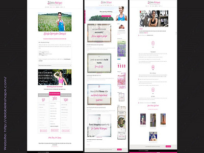 Debbie Rodriguez Fitness Website Design fitness website design website design website design and development website development
