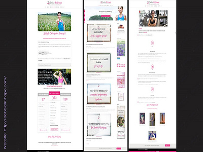 Debbie Rodriguez Fitness Website Design