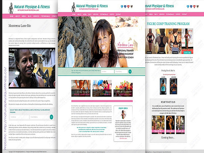Monteena Lane Digital Content Marketing fitness website design website design website design and development website development