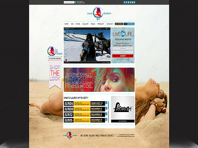 Lauren Abraham Fitness Website Design business development strategy fitness website design website design website design and development website development
