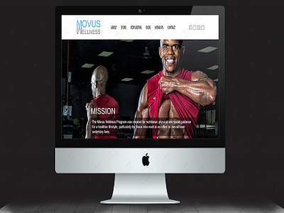 Movus Fitness Website Design