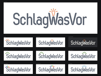 Logodesign "SchlagWasVor"