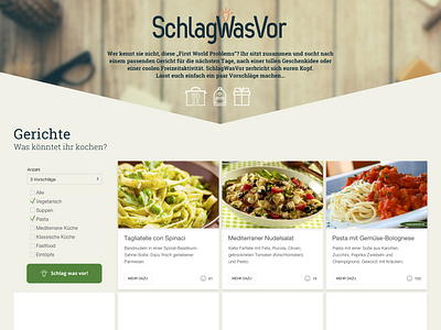 -SchlagWasVor- webapp design ui/ux