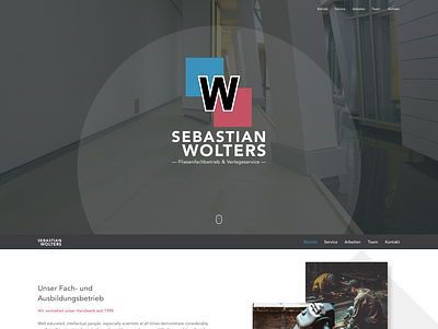 Web Design - Tiler Sebastian Wolters cx onepage ui ux web webdesign website