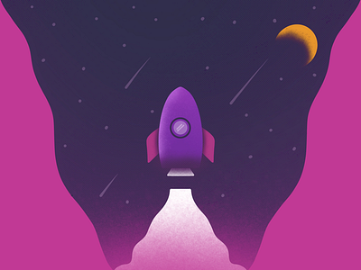 Rocket flat design