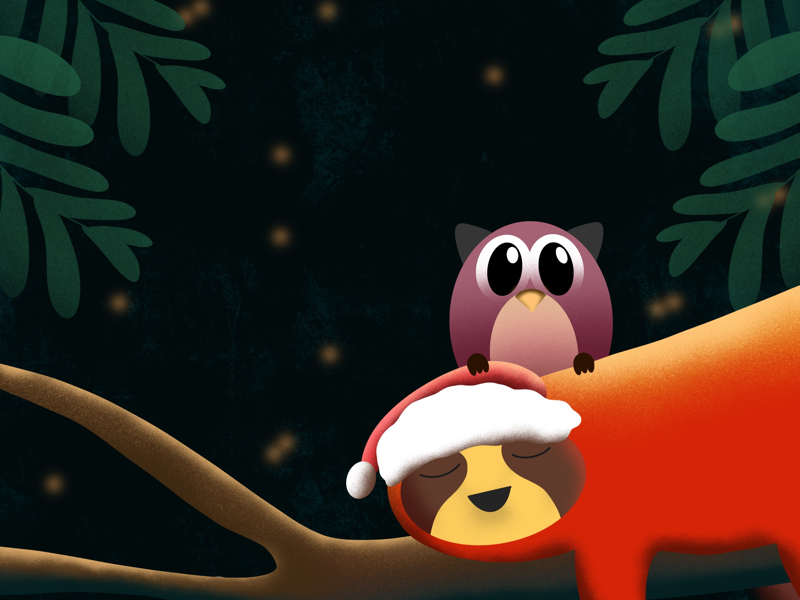 Good night animal by Haris miftahudin on Dribbble