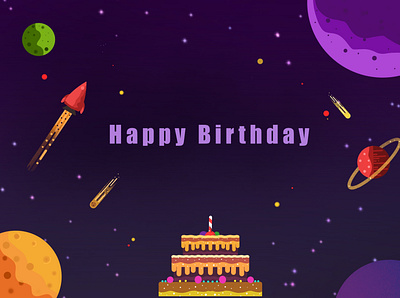 birthday card apple branding card design college commission design follow illustration illustrator like ui ux ui vector