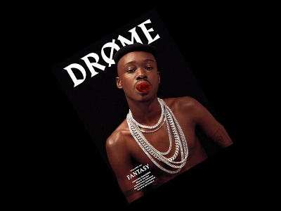 DROME Magazine Vol III art cover editorial design magazine