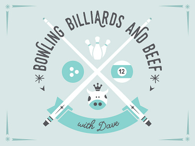 Bowling Billiards & Beef invite