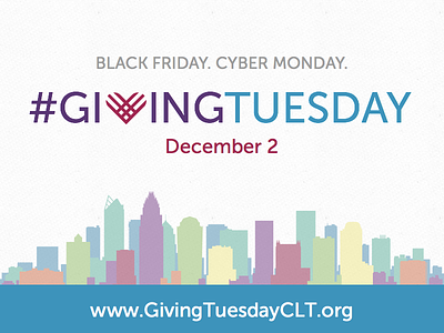 #GivingTuesdayCLT charlotte gifts givingtuesday nonprofit north carolina