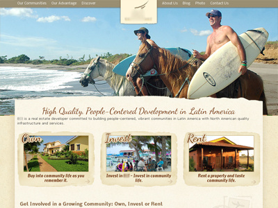 I'm on a horse (a.k.a. Home page)