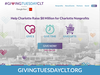 #GIVINGTUESDAYCLT.ORG