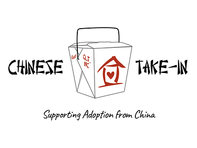 Chinese Take-In adoption china family fundraising support take out tshirt