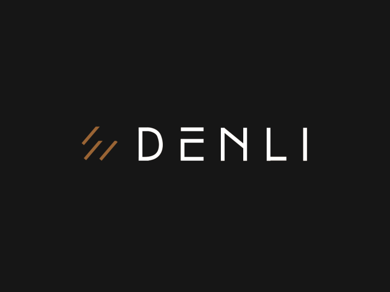 Denli - minimal logo animation