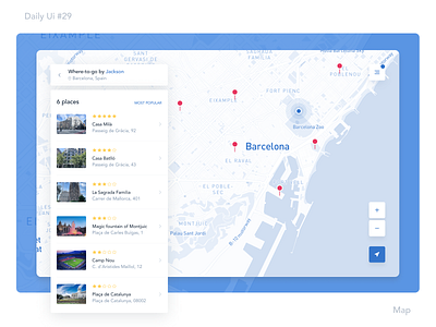 Daily Ui Challenge #20 Map daily daily 100 challenge daily ui dailyui design figma map ui
