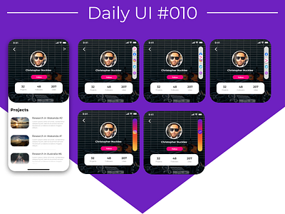 Daily Ui #010 Share app design flat minimal ui ux