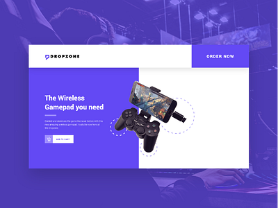 Dropzone Store design ecomerce landing page logo minimal ui ux web web design website woocomerce wordpress