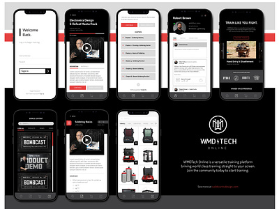 WMDTech UX Mockup Preview