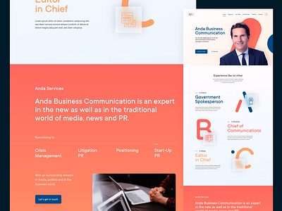 ABC Communication - WIP Website business communication ui design ux web design website