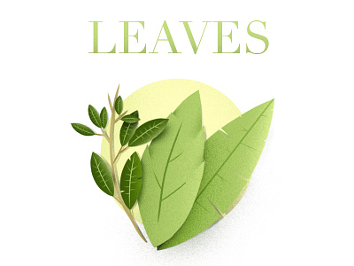 Leaves bored green leaves natural photoshop trees vector wip