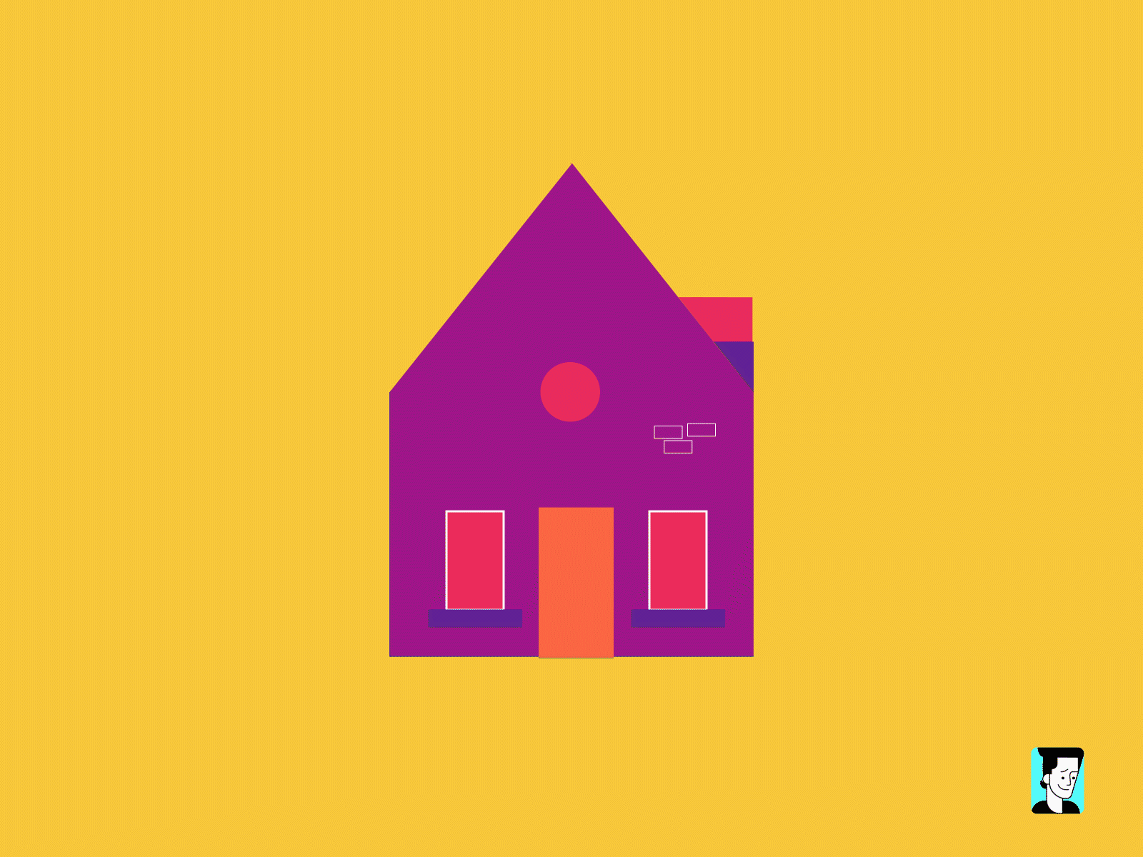 House 360 rotation motion graphics on after effect 360 rotation 3d 3d after effect 3d motion adobe illustrator animation cinema4d explainer video frame by frame house illustration illustration animation mograph motion graphics parallax parallax effect ui ui animation