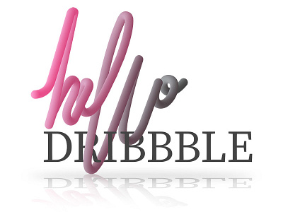 Hello, Dribbble! debut