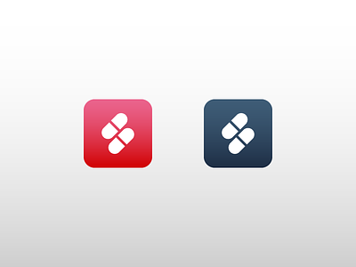 App Icon - Red Pill Blue Pill android app app dailyui icon icon design icon set icons ios app ui ux