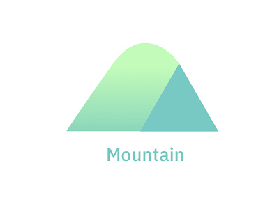 Mountain Logo Design design logo logo design