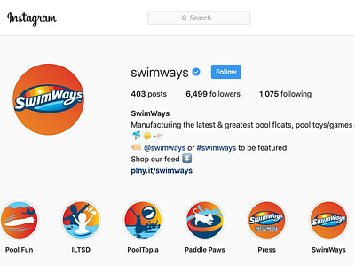 Swimways Social Media Icons