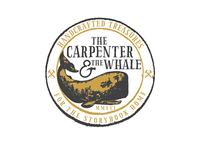 Carpenter branding design logo vector