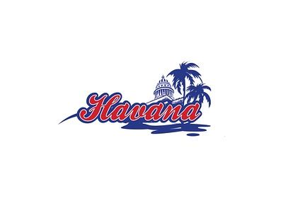 Havana branding cuba cubano design logo vector