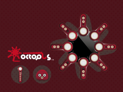 Octopus8 device fancy game octopus portable tentacles
