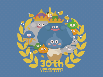 dragonquest 30th 30th anniversary cute dragonquest game illust kawaii squareenix