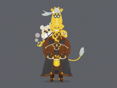 giraffe character cute giraffe illust kawaii