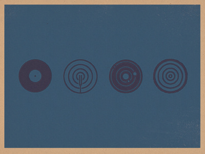 Nightsound Studio "production reel" icon set blue circles icons orbit record ring sound symbol tree