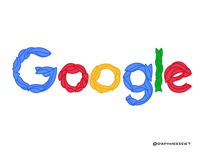 Stylized Google #2 Version branding design google illustration logo stylized illustration typography vector