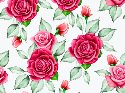 floral seamless pattern