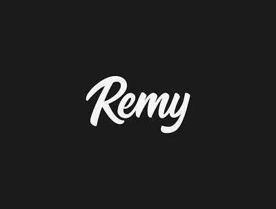 Remy lettering logo branding clean design illustration lettering logo logotype minimal minimalist minimalistic nail salon nails playful reialesa salon type typography vector