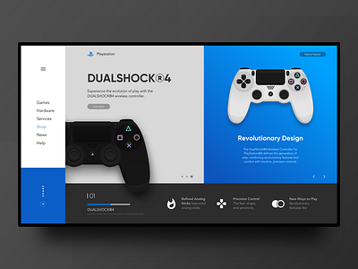 Re-edit concepto Playstation - Dualshock 4