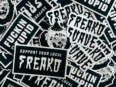 Freako Suave Stickers