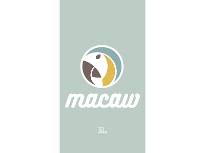 Macaw Logo bird bird logo clean design logo macaw minimal design minimalist logo retro logo vintage logo